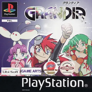 Grandia (JP) box cover front